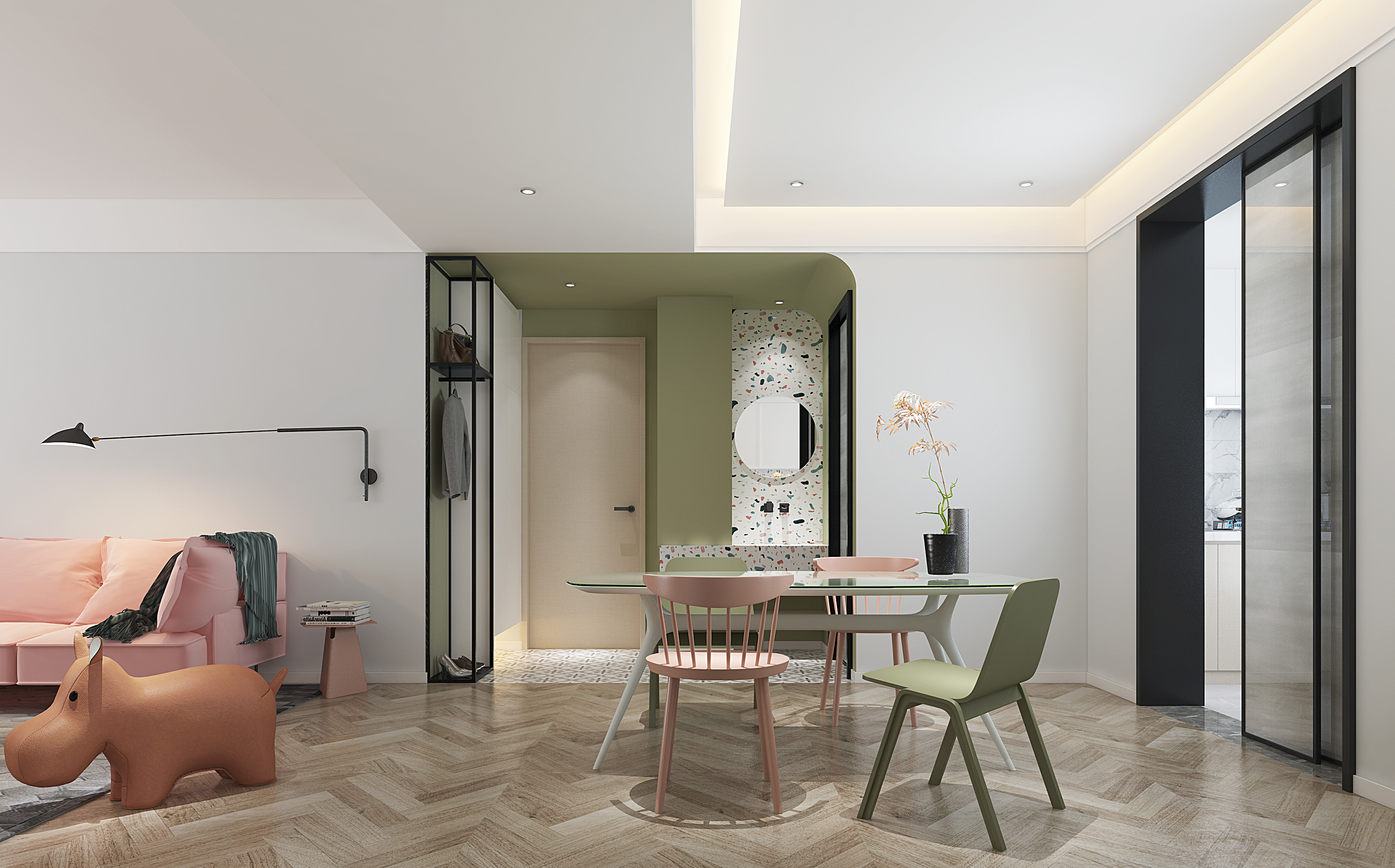 合肥旭辉花园现代婚房-60