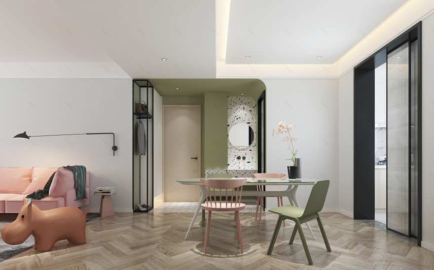 合肥旭辉花园现代婚房-60