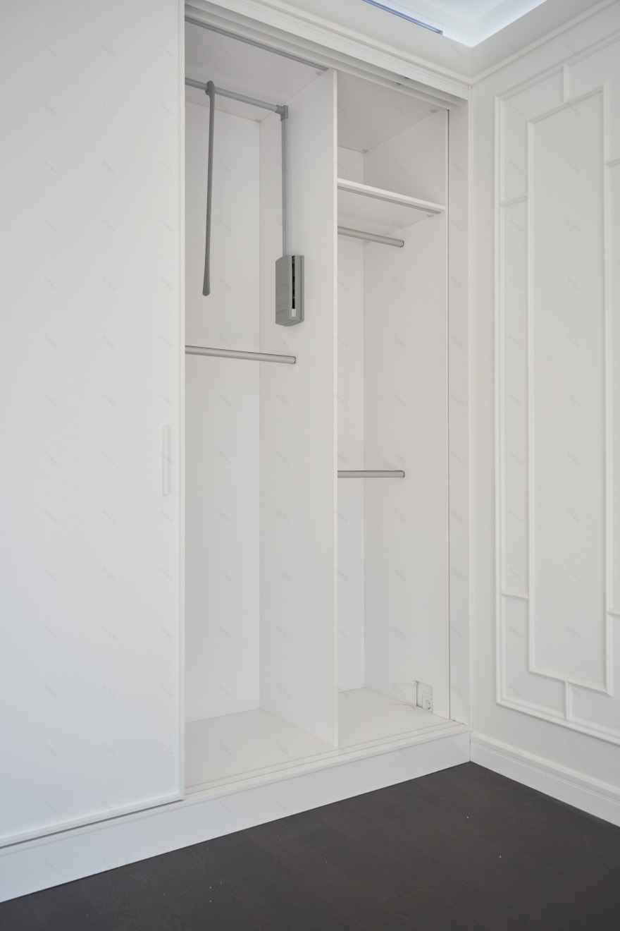 极简白色衣柜与衣帽间设计,时尚温馨-5
