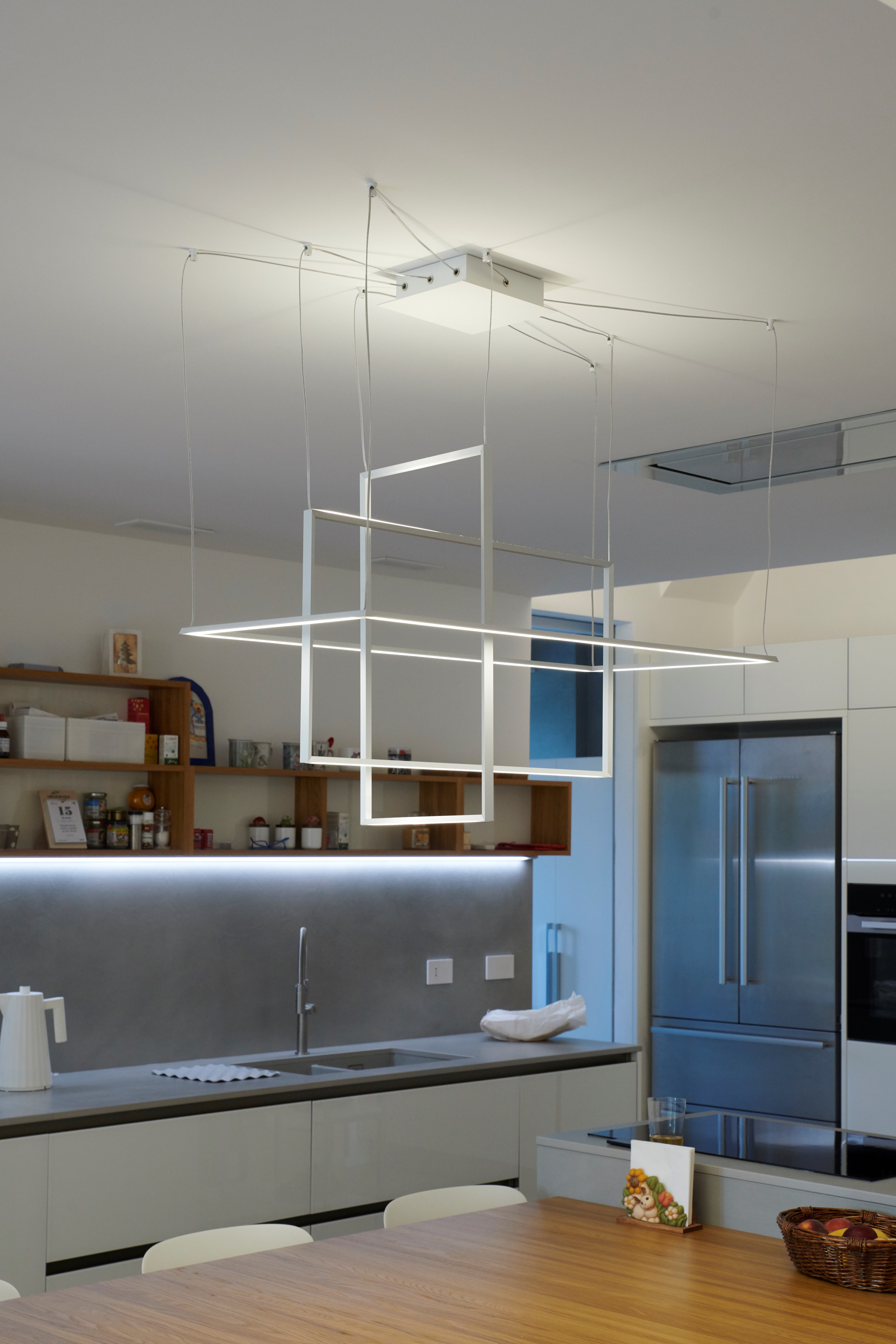 意大利 Vimercate 私人住宅照明设计丨Bianchessi-32