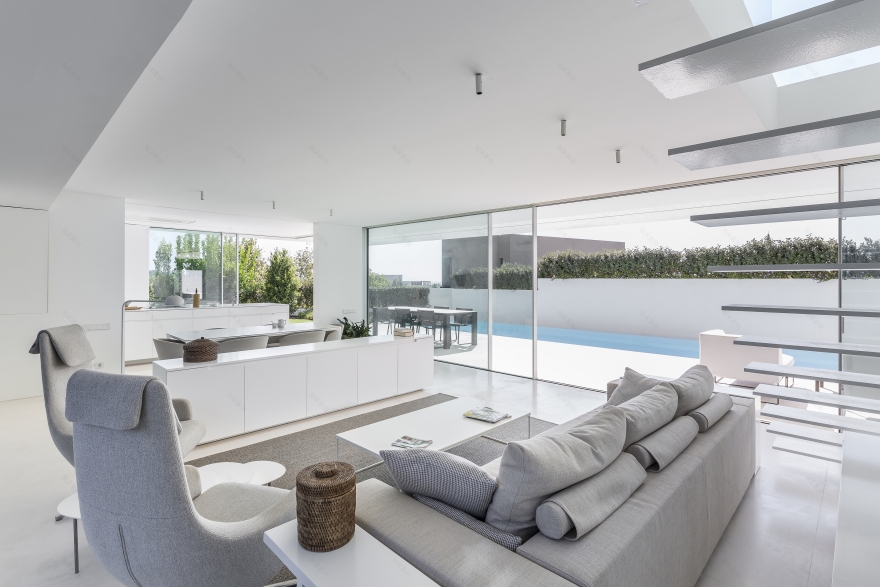 地中海风情别墅设计,融入自然与空间的无限延展-46