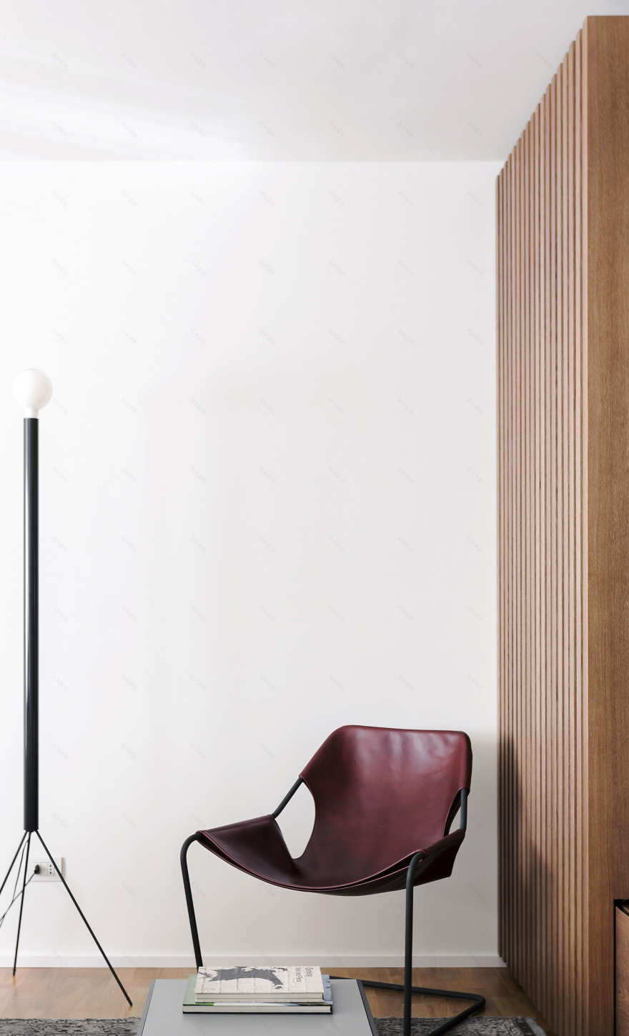 米兰优雅灰调公寓,经典与现代的碰撞-3