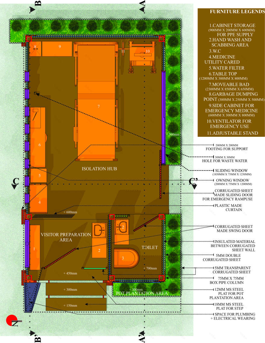 疗愈中心 | 隔离空间的设计与实践-3