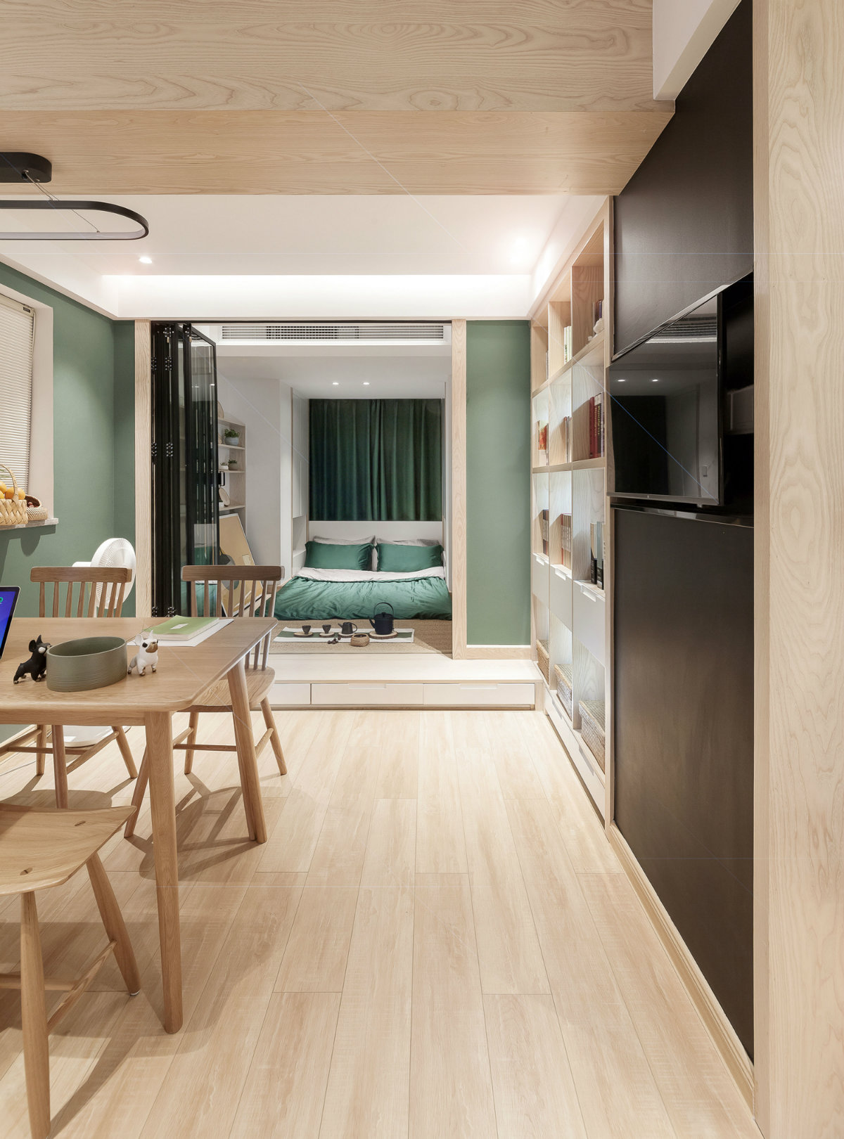 THD-天汇设计《擅学.记》50平方学区房的新生活-2