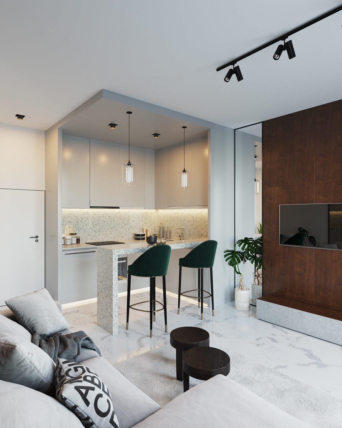 迪拜现代平层设计丨阿联酋迪拜丨ADAM 室内设计-2