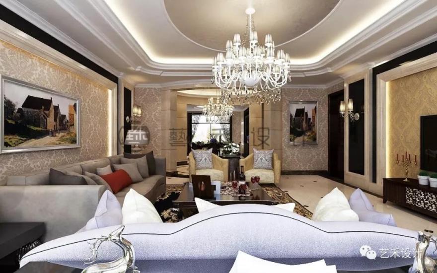 星海湾一号 310 平港式风格—揭秘拥有精致生活的装修法则-14