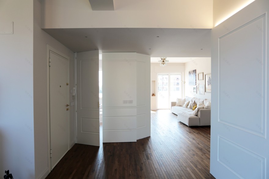 六十年代公寓的现代复古变身-22