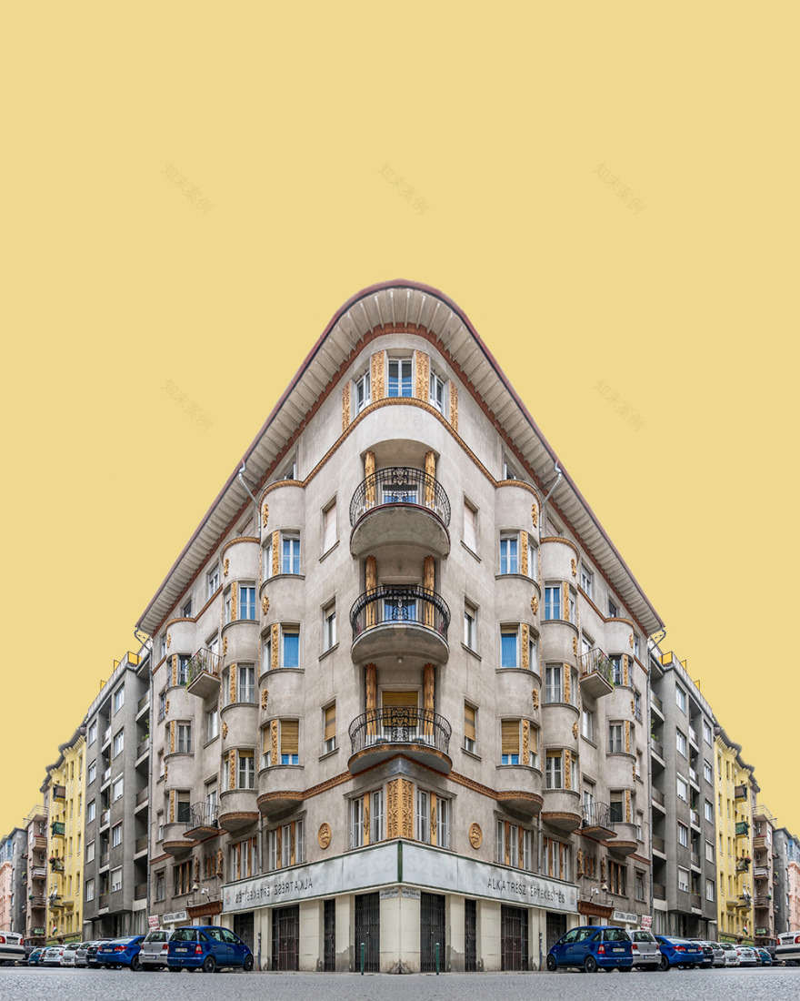 动感对称角 | 布达佩斯建筑的奇幻之旅-10