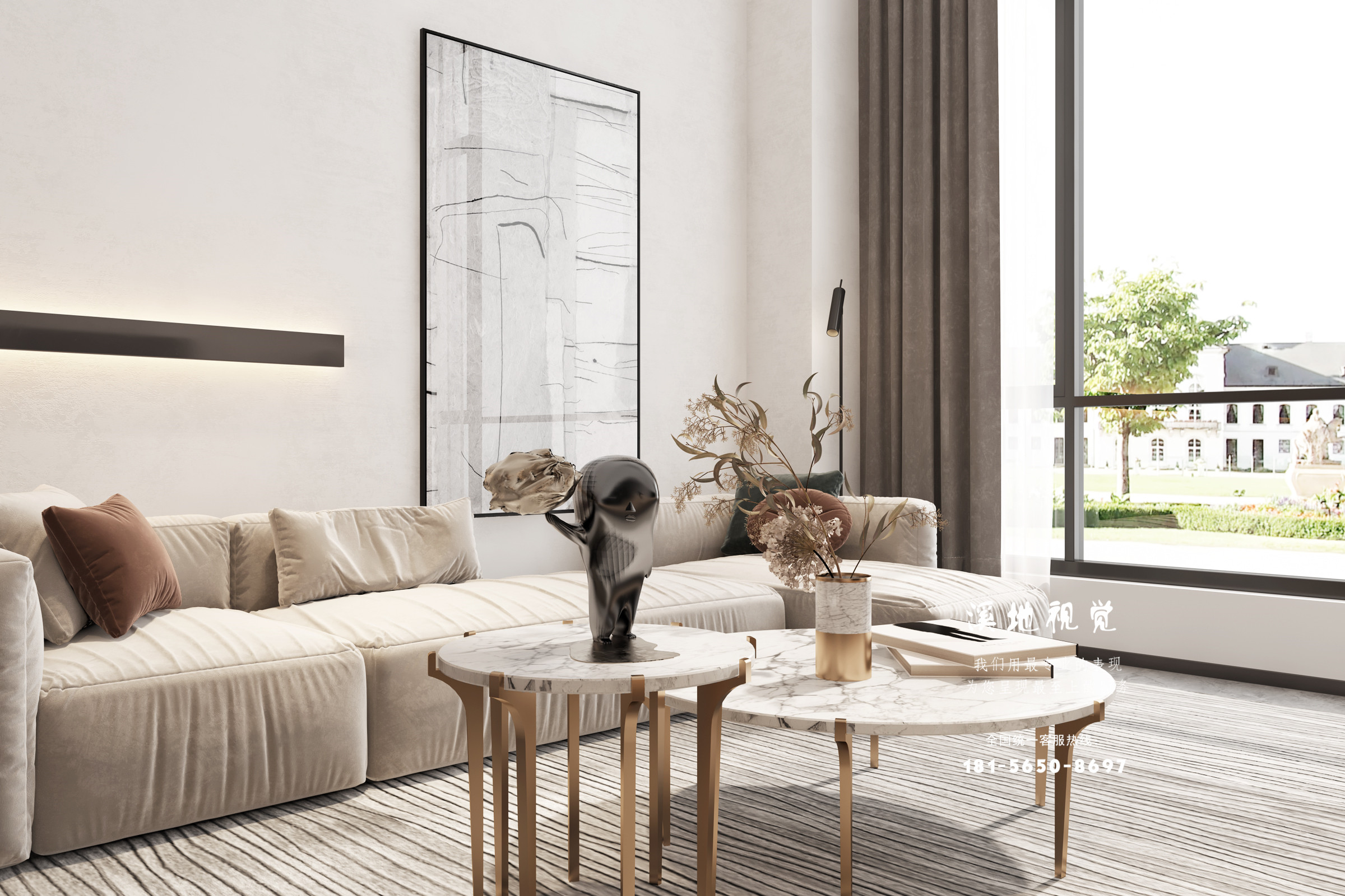 现代极简风家装-1