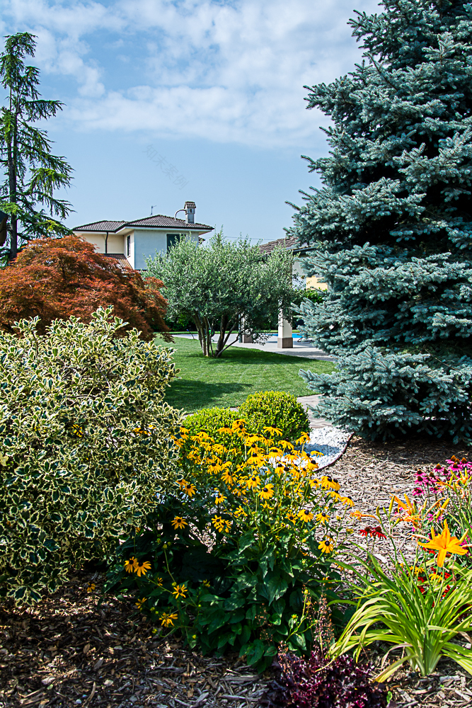 Villa C· 庭院设计丨意大利丨Vivaio Dordoni-3