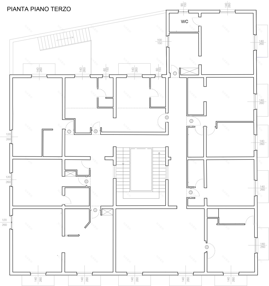 历史与现代交融的“第十三受害者广场”建筑改造-58