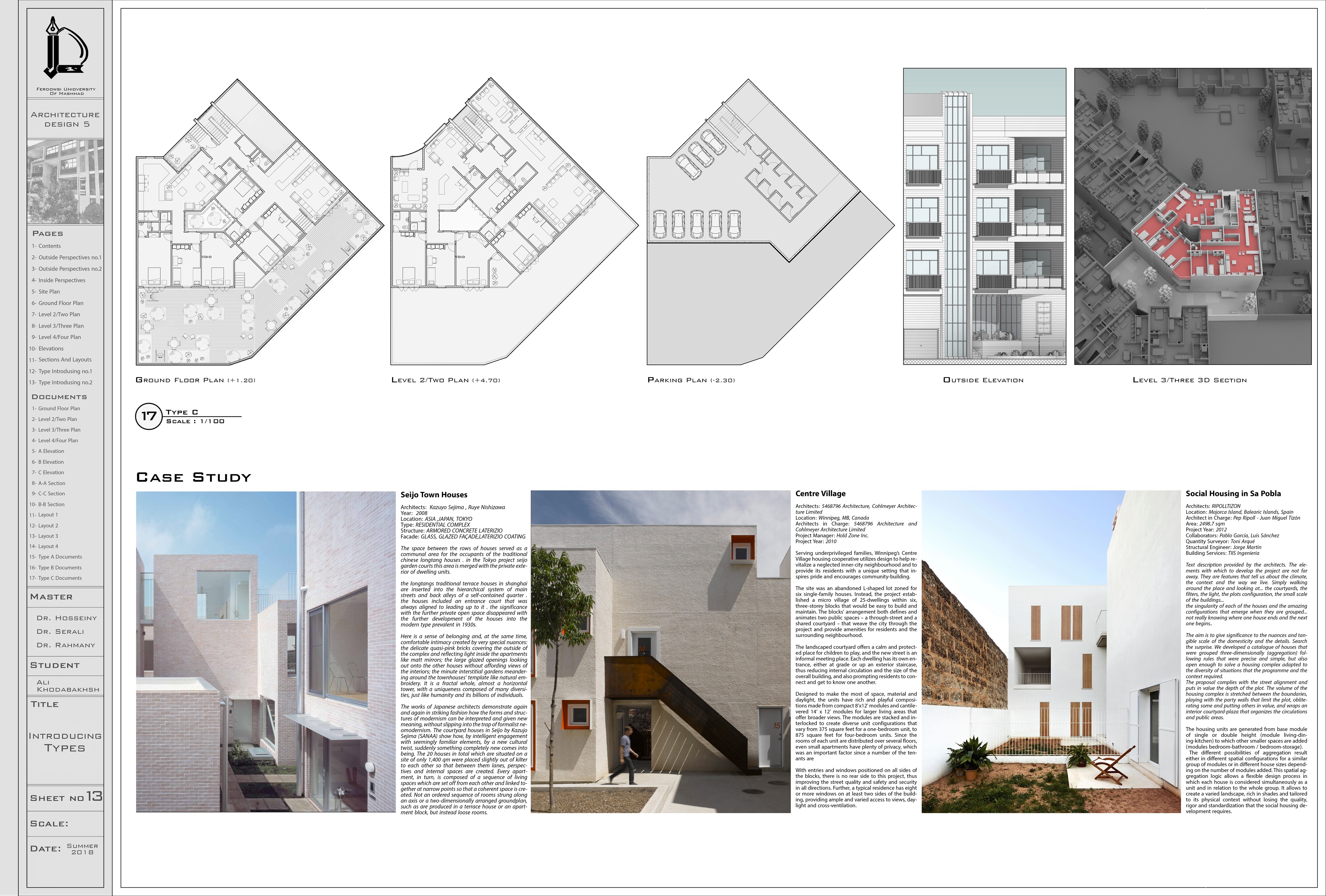 Ali Khodabakhsh丨公寓建筑丨Woonerf Design-12