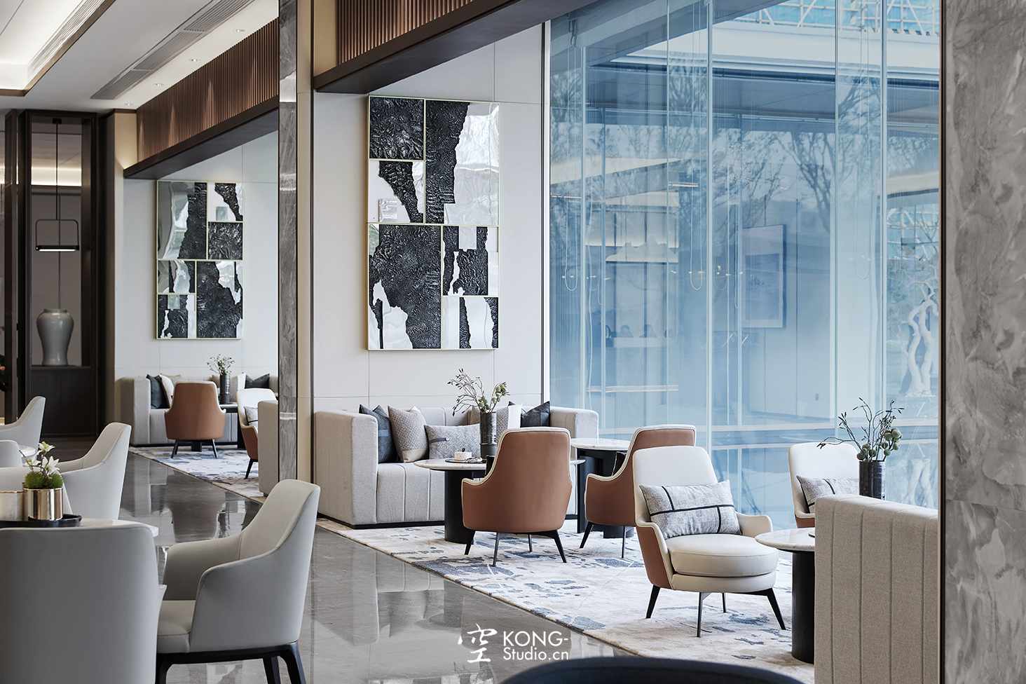 空与间建筑摄影：融创观溪樾销售中心-1