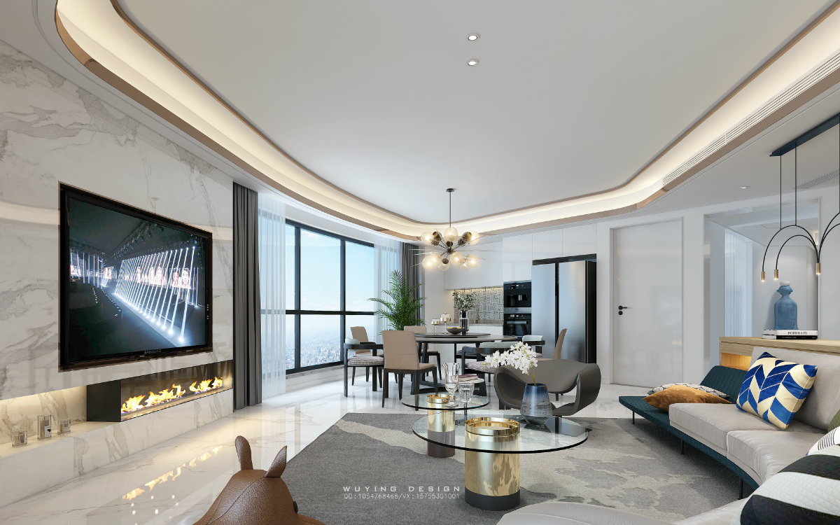 家装效果图设计丨中国芜湖丨芜湖無影设计表现-7