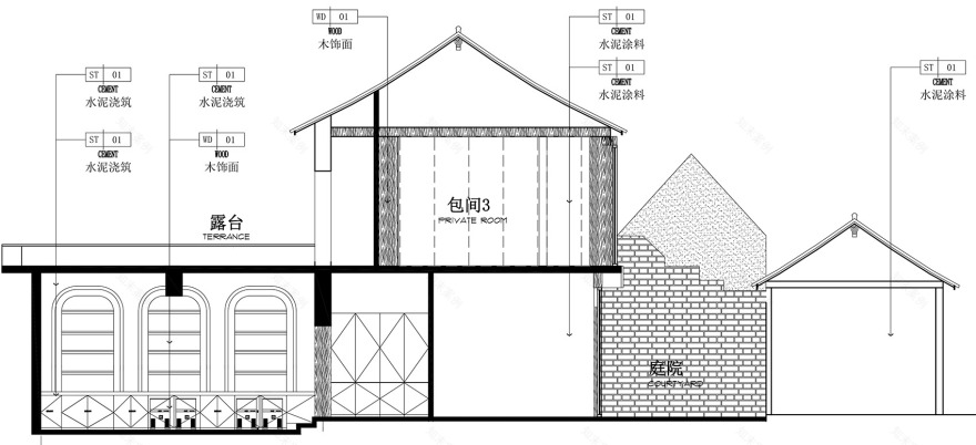 四合院变身为地下酒吧,历史与时尚的完美融合-29