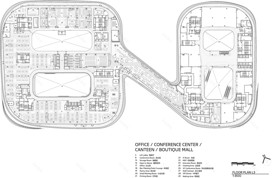 无限极广场丨中国广州丨扎哈·哈迪德建筑事务所-99