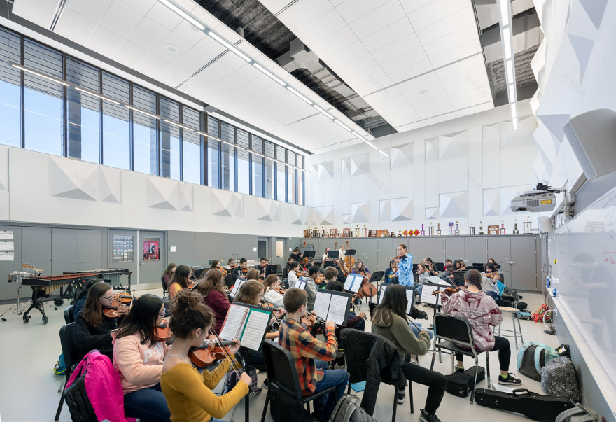 比尔里卡纪念高中丨美国丨Perkins&Will-152