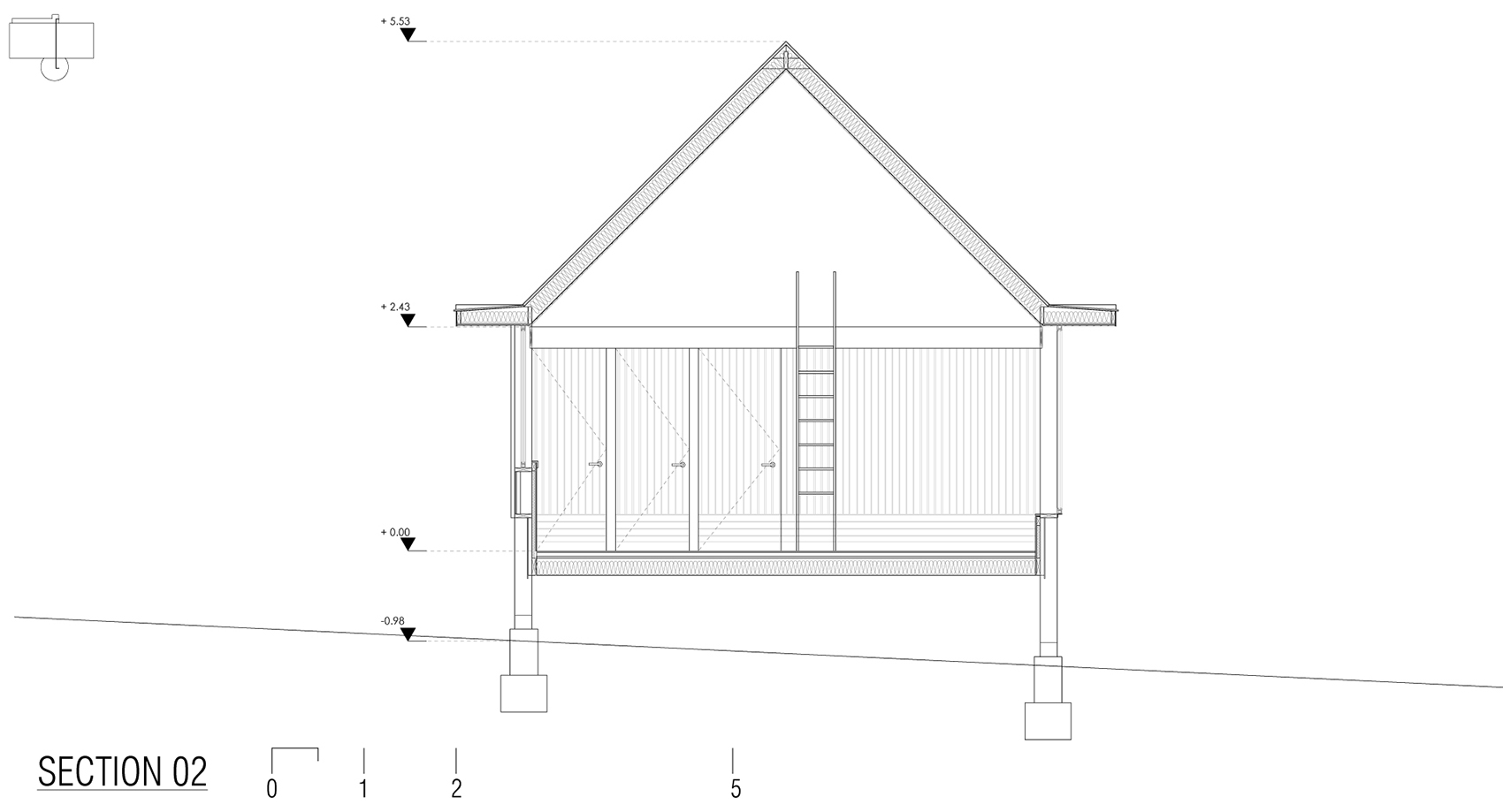 智利海滨三角屋顶小屋丨RODRIGO VALENZUELA JEREZ-58