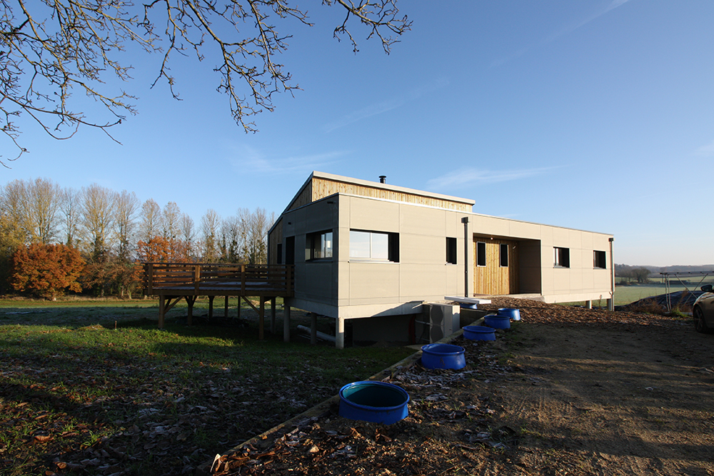 Anthony Poirier丨别墅建筑丨Maison sur pilotis-1