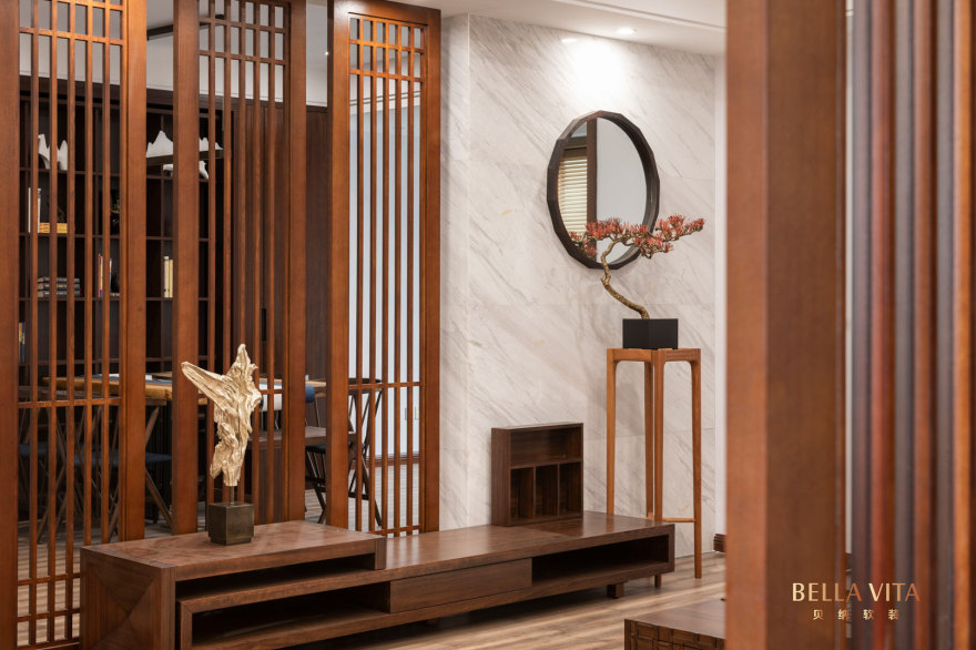 重庆龙湖·两江新宸云洲中式风情家居设计-9