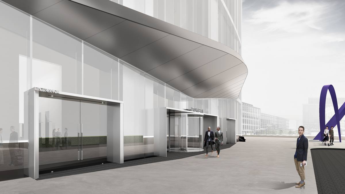 深圳前海金融中心T1&&31层大堂项目-4