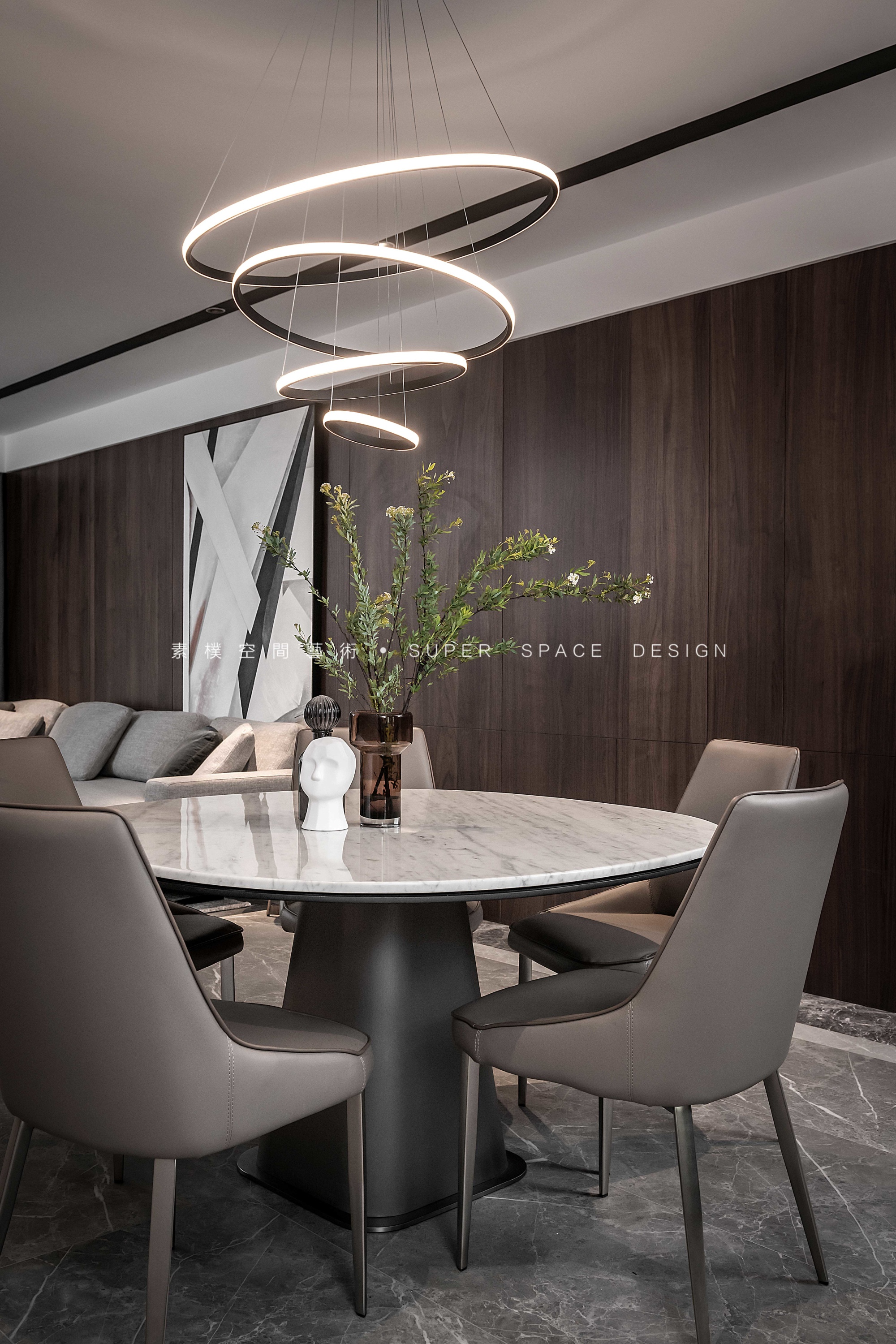 素朴设计丨平层丨素朴作品丨弹子石土著40万装120平现代家，儿童房简直太漂亮-14