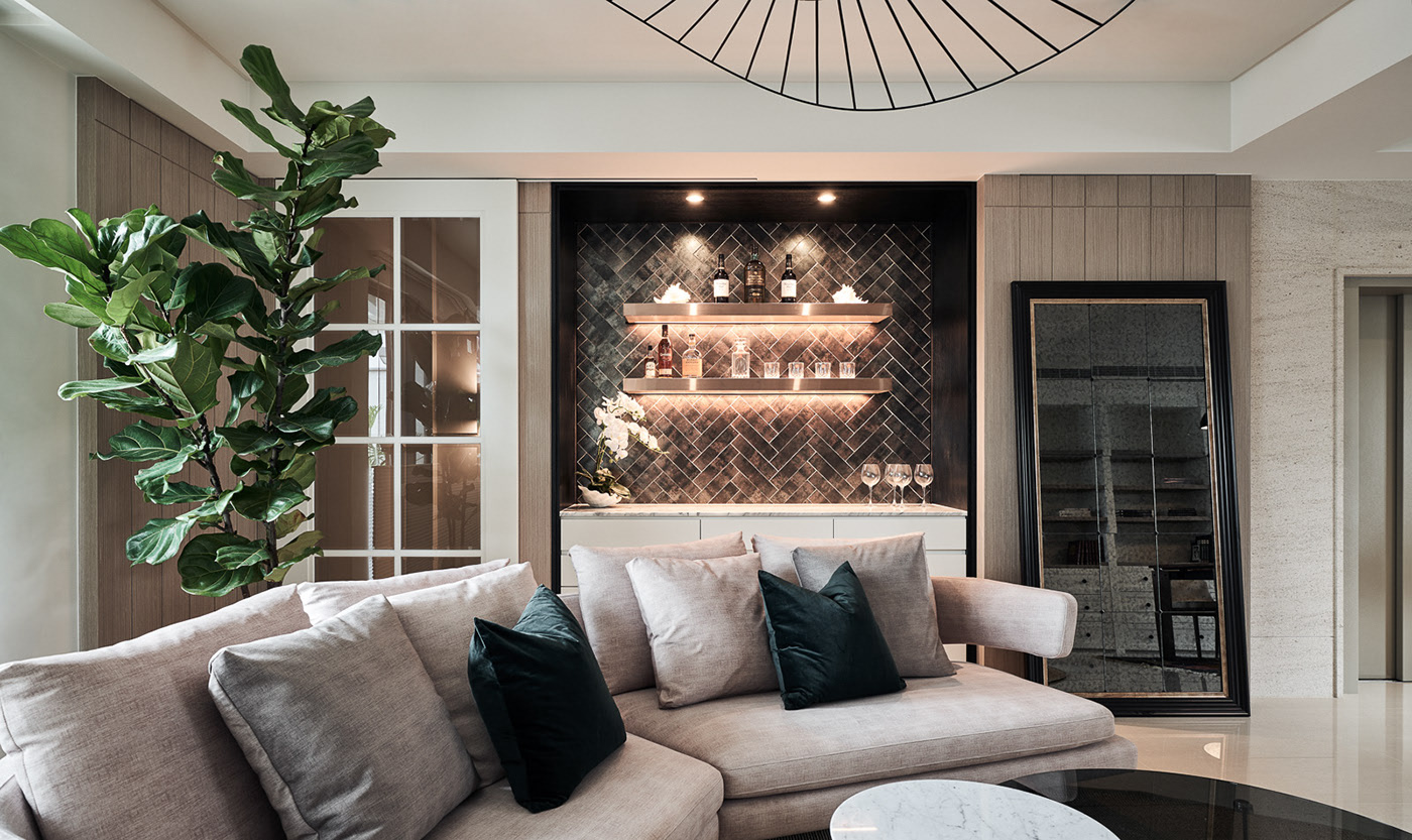 咖啡佛系复式楼-森博设计 Blanc Concept-13