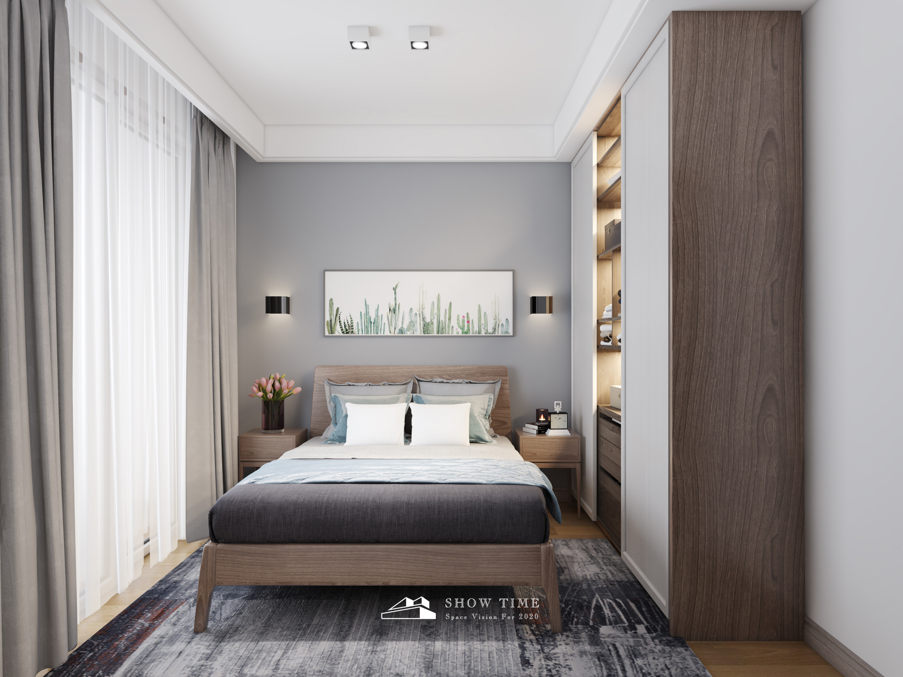 极简主义住宅，融入温馨暖调的高级感-10