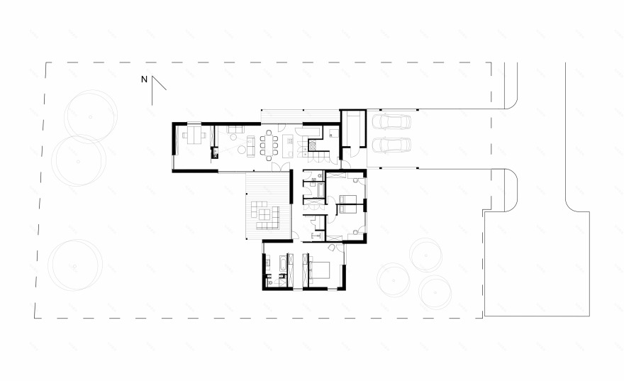 融合传统与现代的立陶宛乡村别墅设计-24