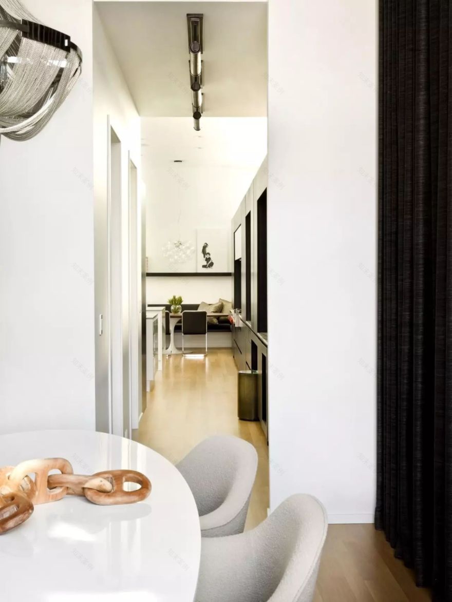 高级黑的艺术 | 芝加哥设计工作室的精致家居-63