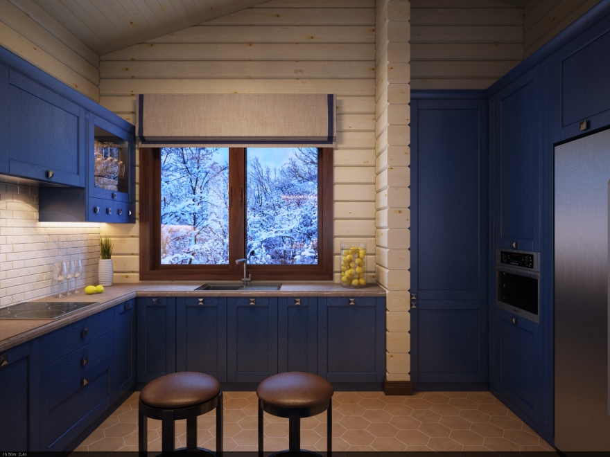 乡村木质调现代家居设计,尽显自然温馨-0