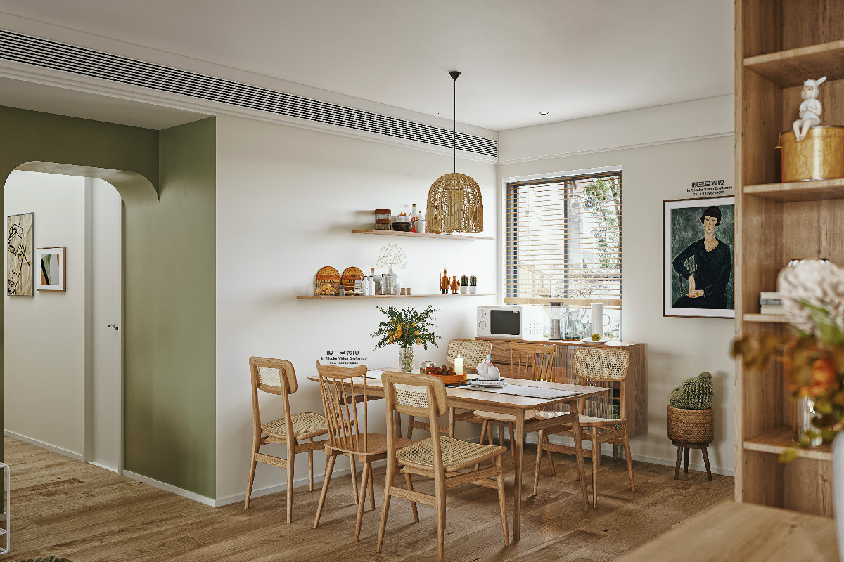 北欧原木邂逅绿色生机-15