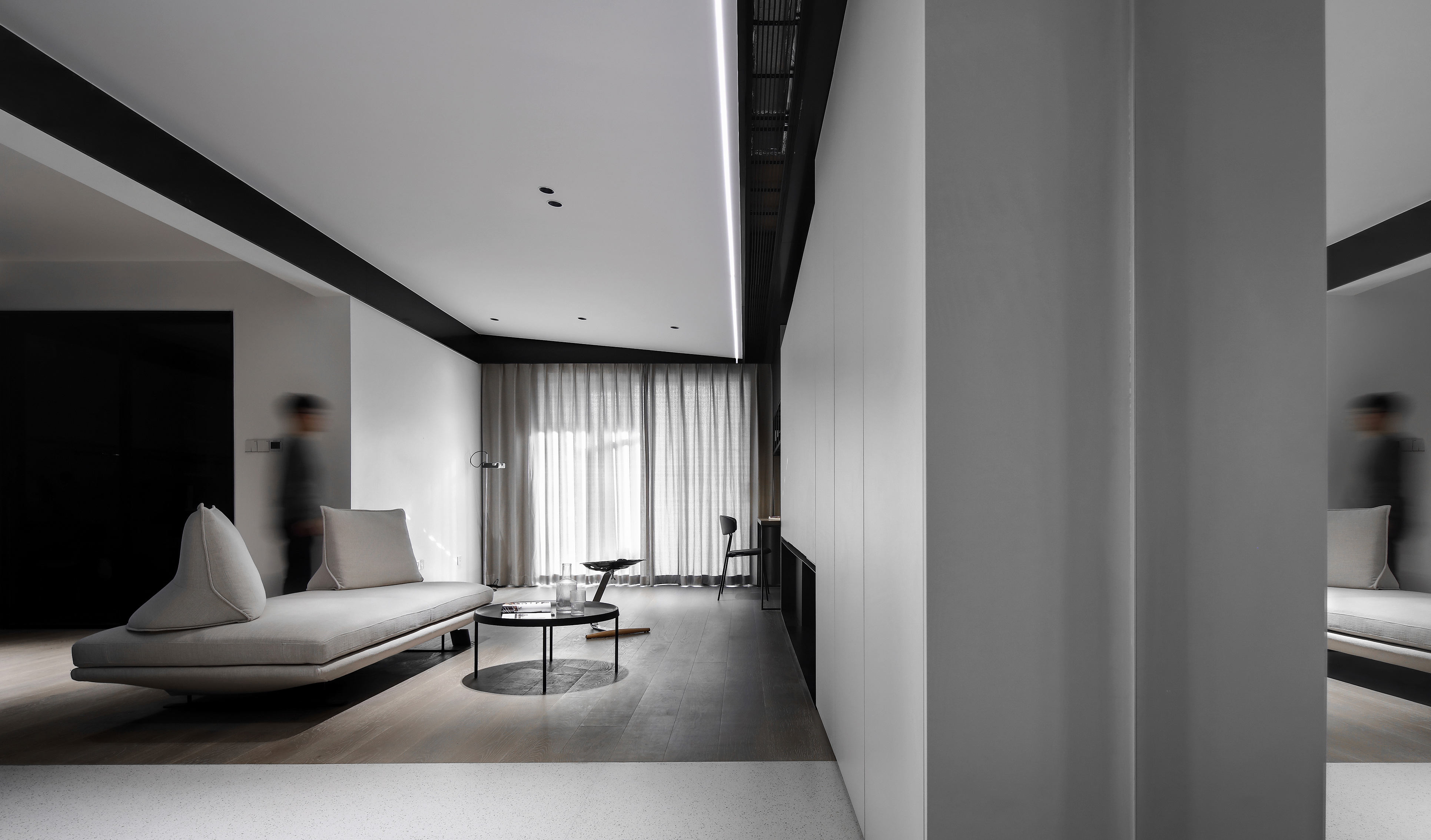 90后夫妻的75m2中性质感两室-7