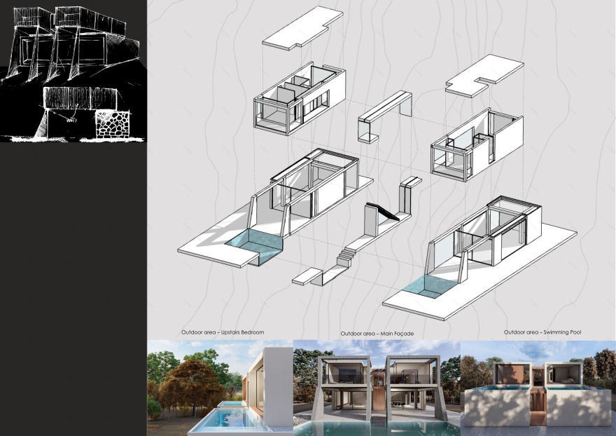 "实现环保与艺术共存的 Beton brut house"-15