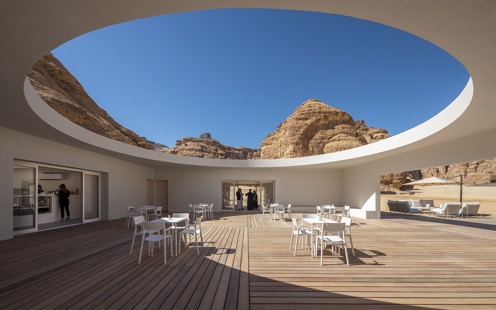 Desert X AlUla游客中心，沙特阿拉伯/无垠沙漠中的庇护所-2