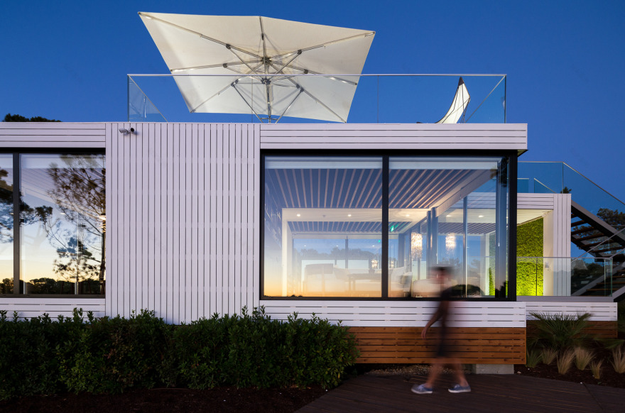 葡萄牙“树屋”销售办公室,自然与现代的完美融合-14