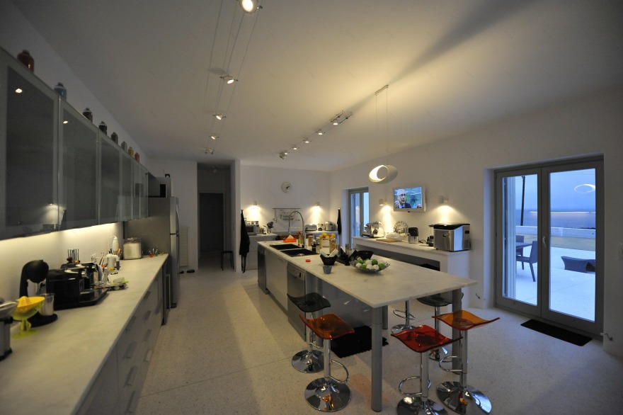 希腊 Paros 岛别墅建筑,融于景观的简约设计-13