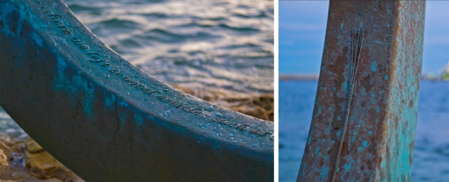 海陆之眼 · 悉尼高桅横帆船与鲸鱼肋骨抽象形体的艺术装置丨澳大利亚悉尼-19