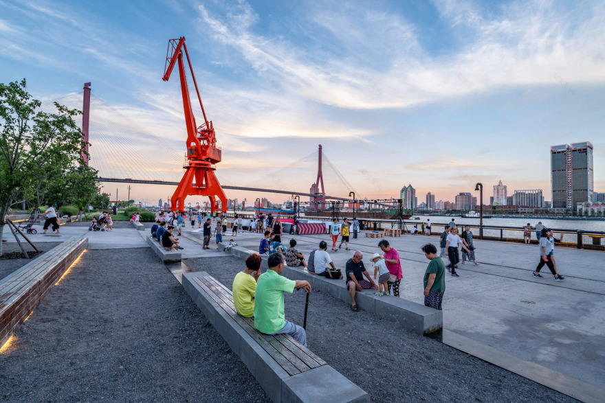 上海杨浦滨江二期绿道 | 工业遗存重生,公共空间扩展-39