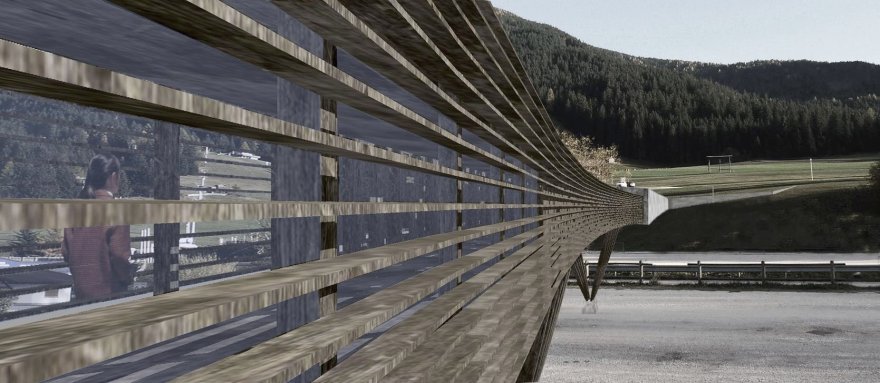 圣坎迪多行人桥设计-1