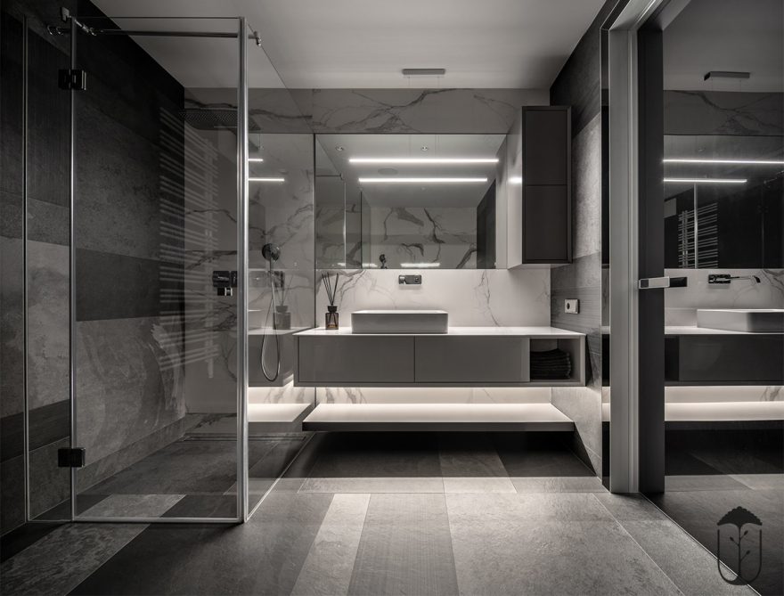 灰色简约公寓,舒适与空间的完美融合-20