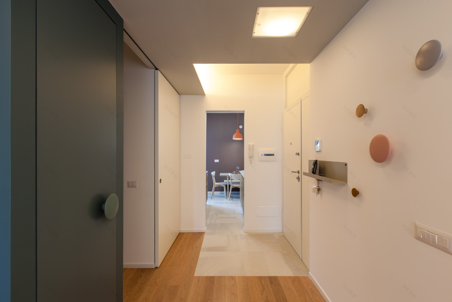 罗马南郊公寓的灵动空间设计-6