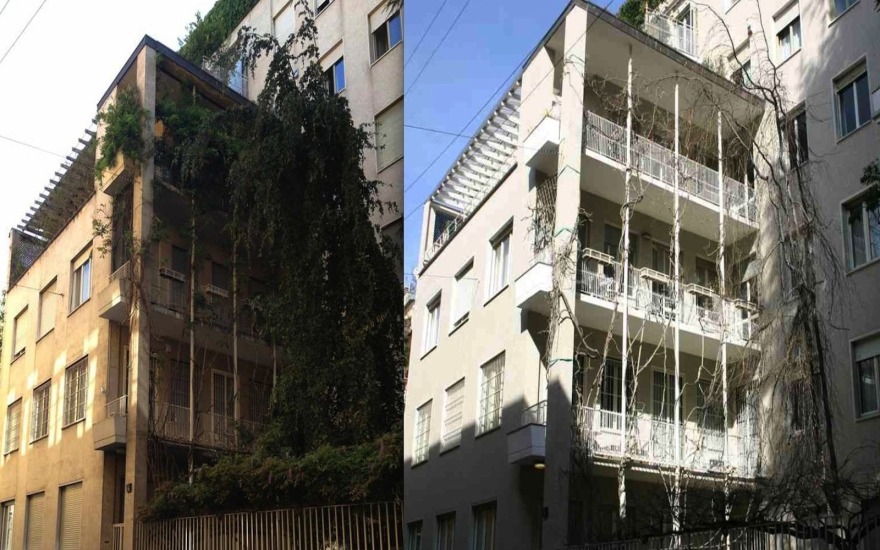 战后米兰城市更新的建筑瑰宝 | Via Dandolo 4 号办公楼-11