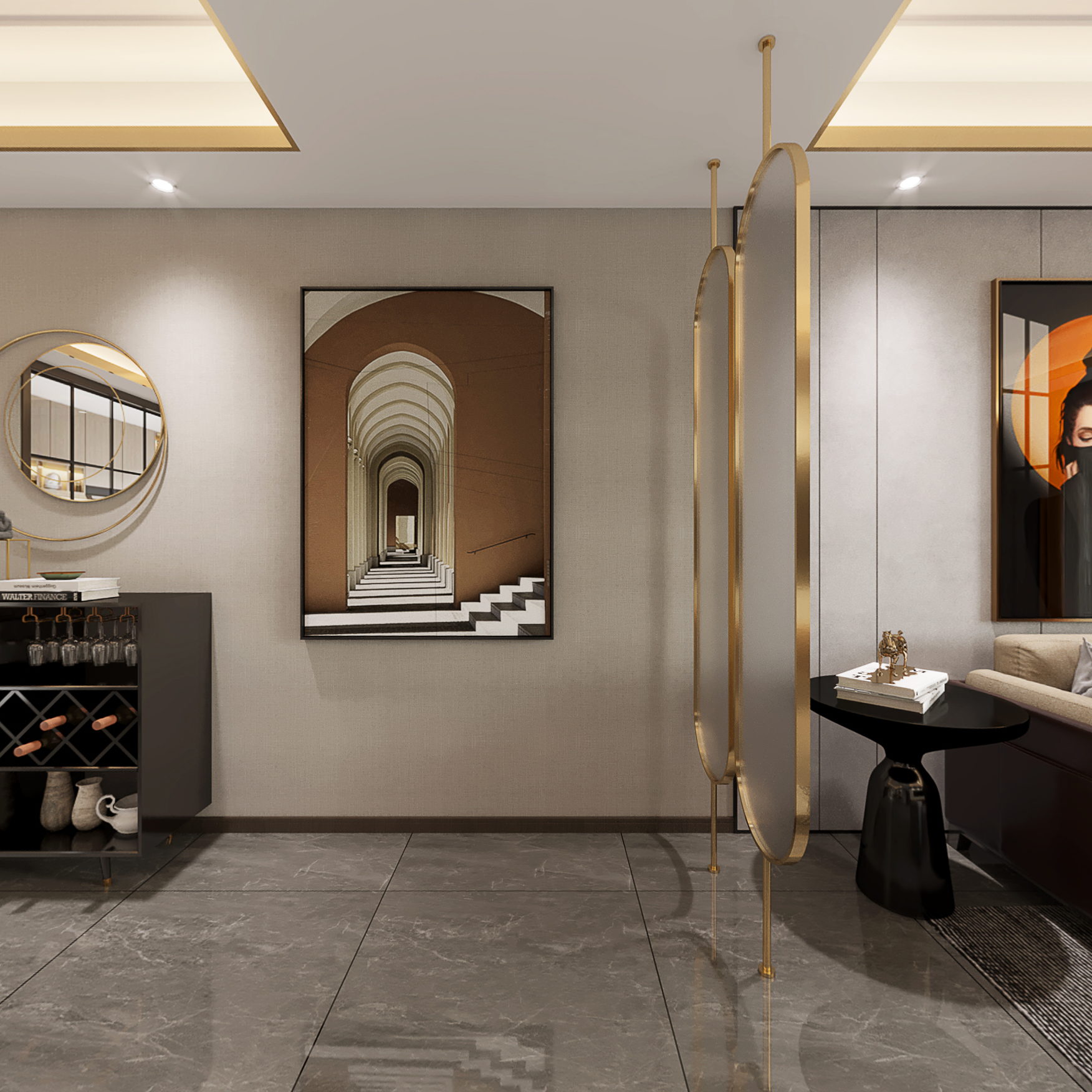 现代轻奢-现代风与奢华的碰撞！-2