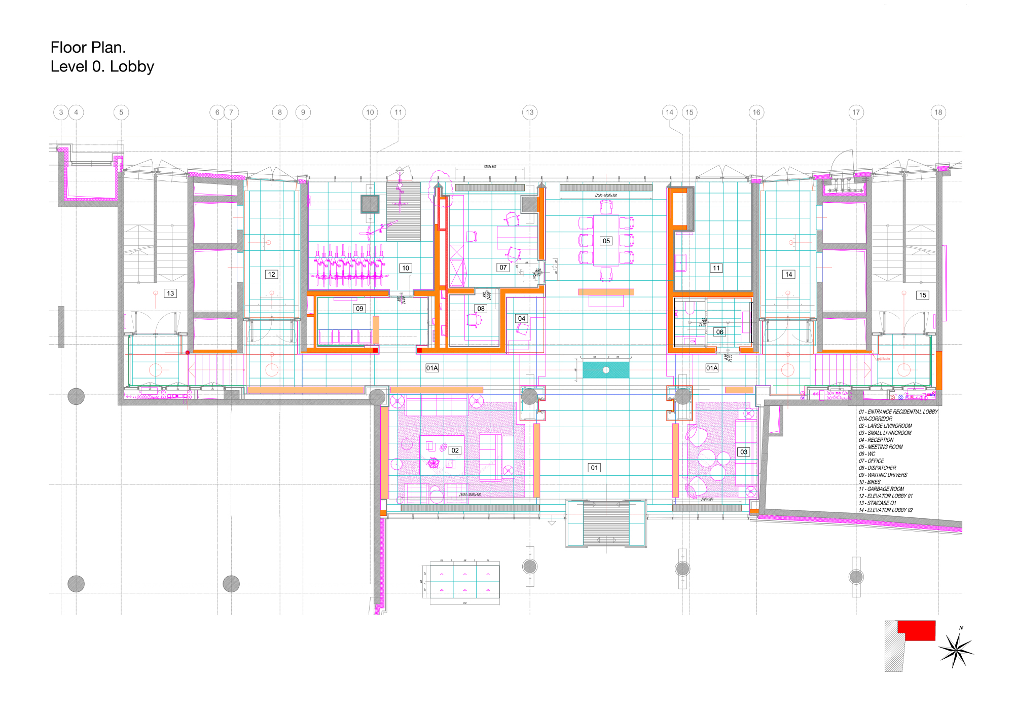 Kandinsky 公寓丨Aedas,Lundwall Architects AB-43