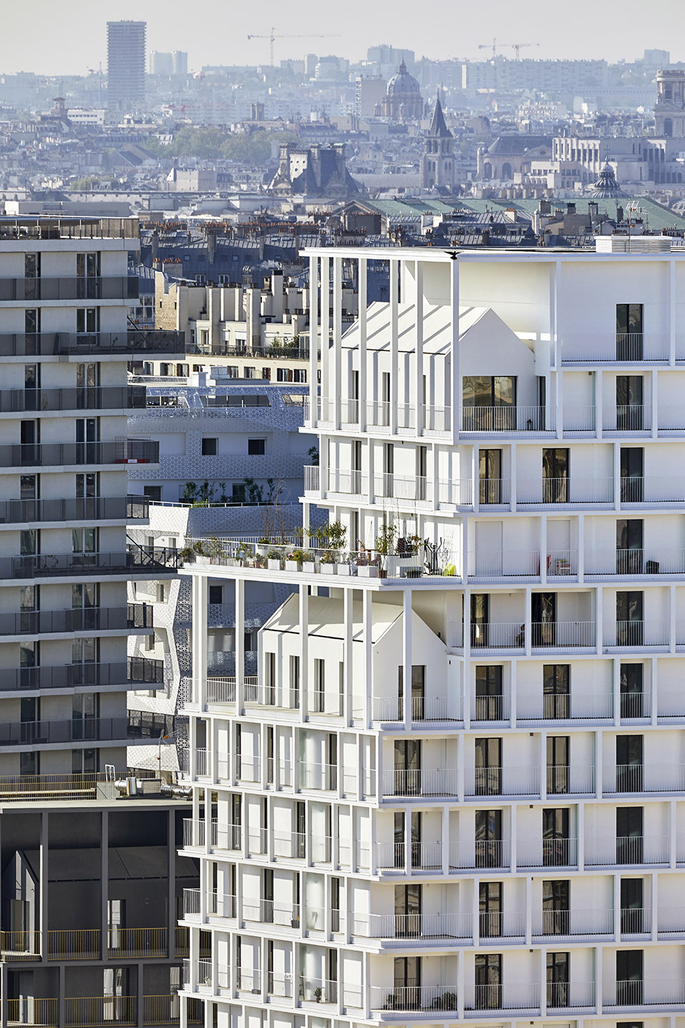 BAT高层公寓，巴黎/宛若一座轻盈而通透的“城市”-41