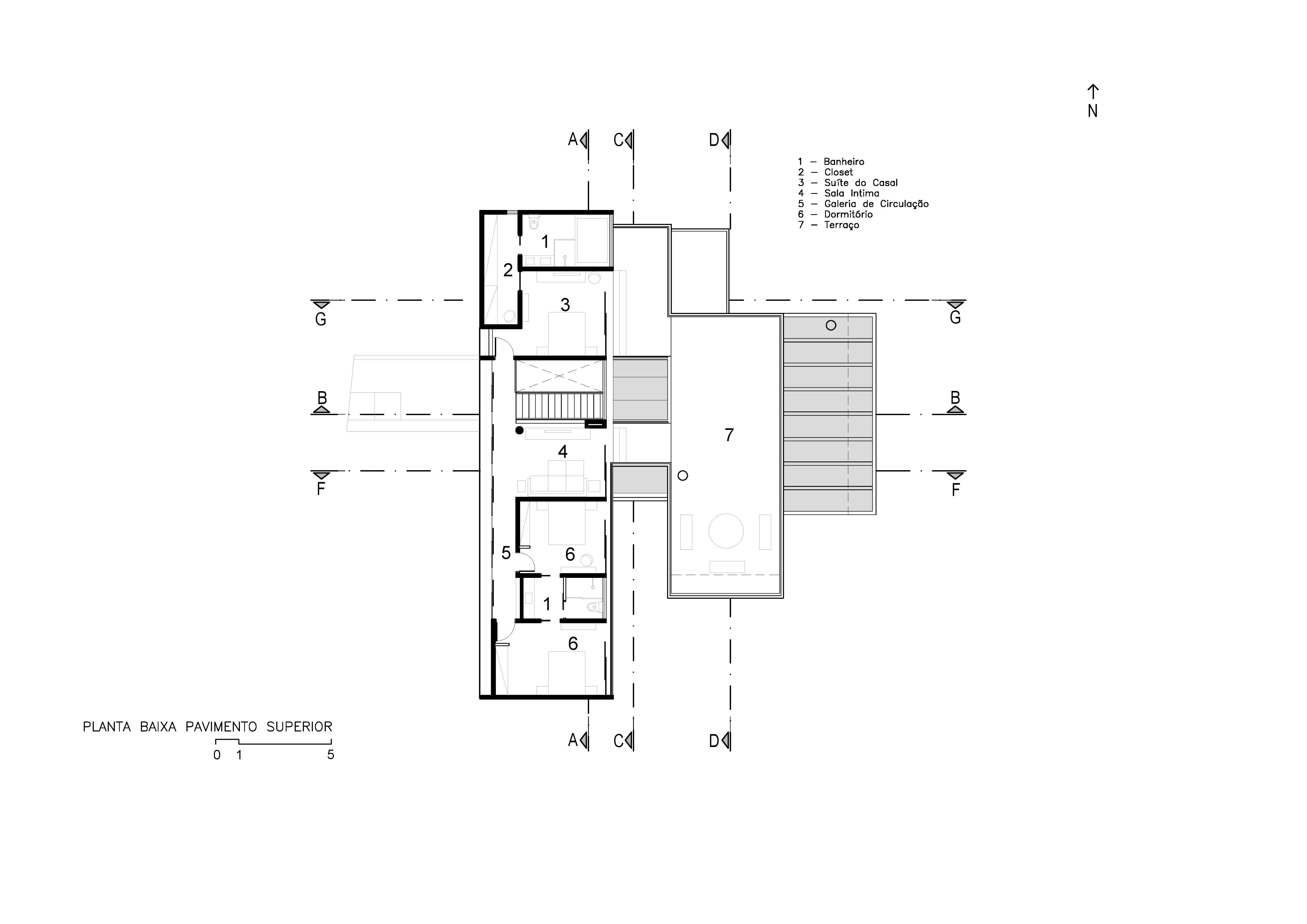 斜坡上的现代别墅 | Casa FY-27