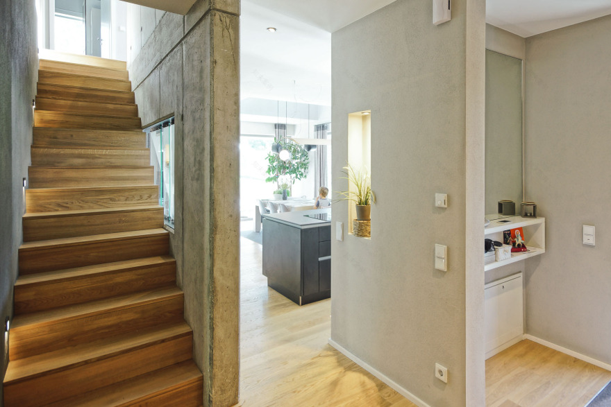 柏林 Brannenburger 单家庭住宅,创意布局实现多功能空间-6