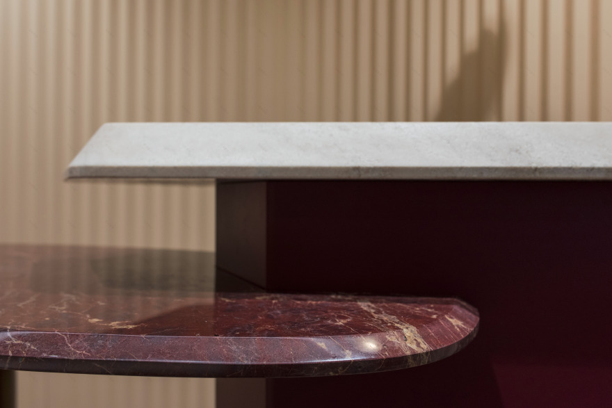 曲线与色彩重塑理发店设计概念丨Fatima Costa 工作室-13