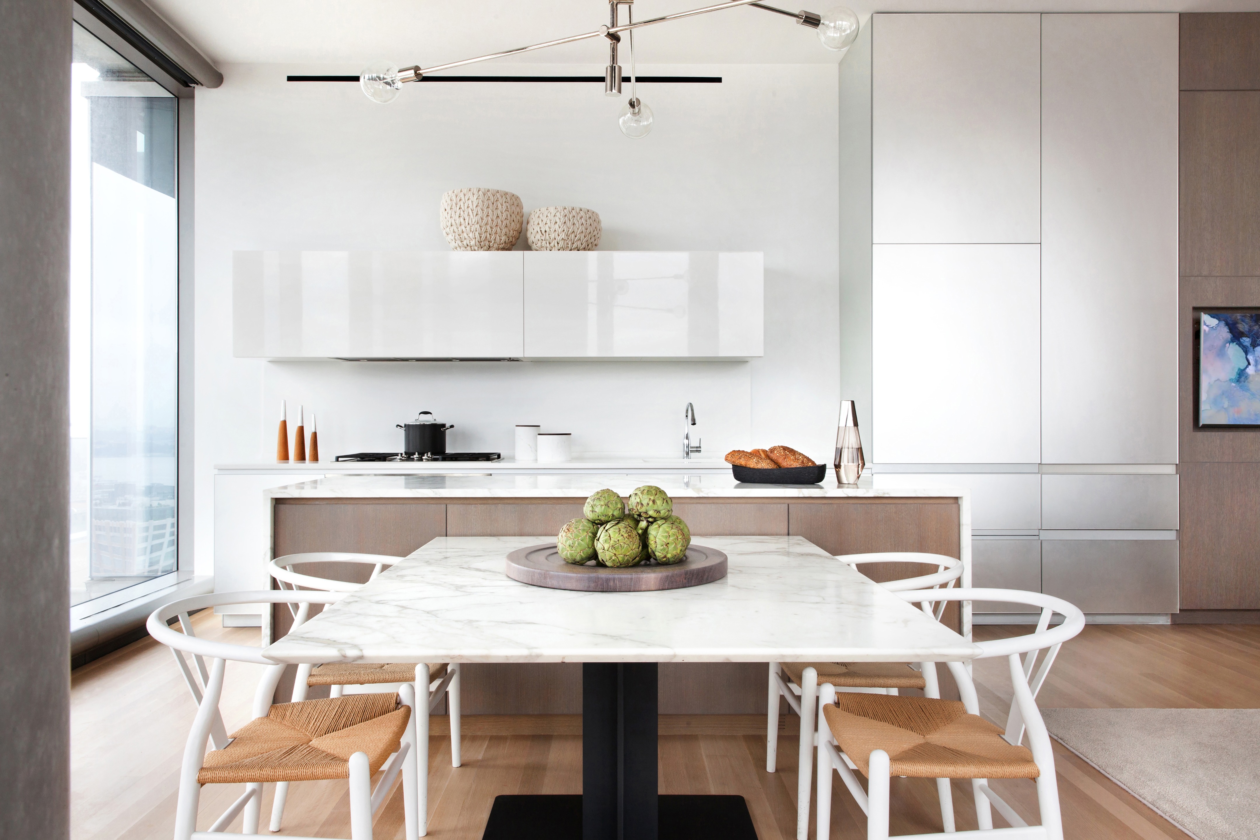 曼哈顿“Jenga 大楼”的温馨家庭公寓设计-5